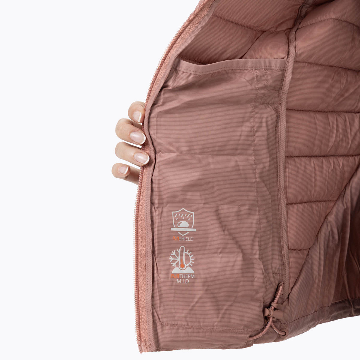 Parka Sin Mangas Mujer Innoko Rosado Merrell