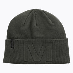 Gorro Unisex Beanie Logo Over Relief Gris Merrell