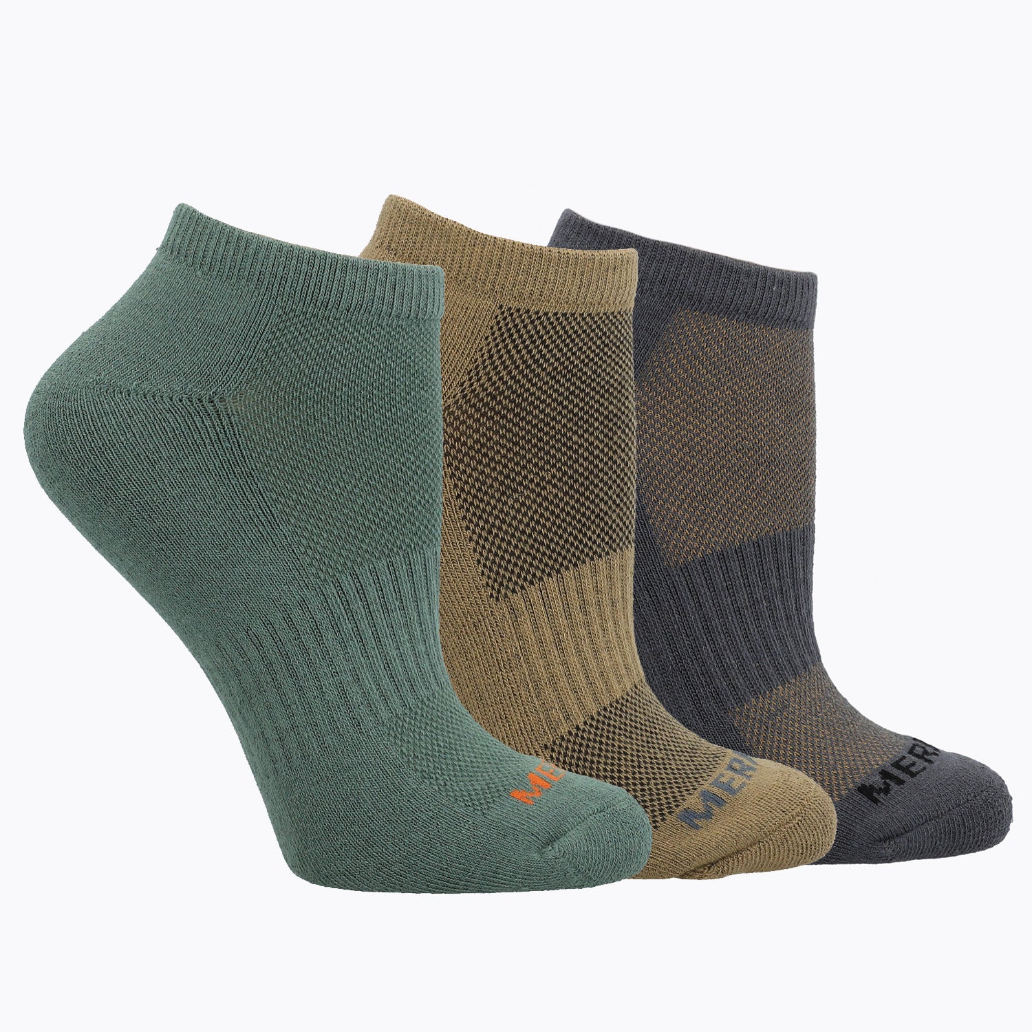 Calcetin Unisex Tripack Erlen Technical 1/4 Multicolor Merrell