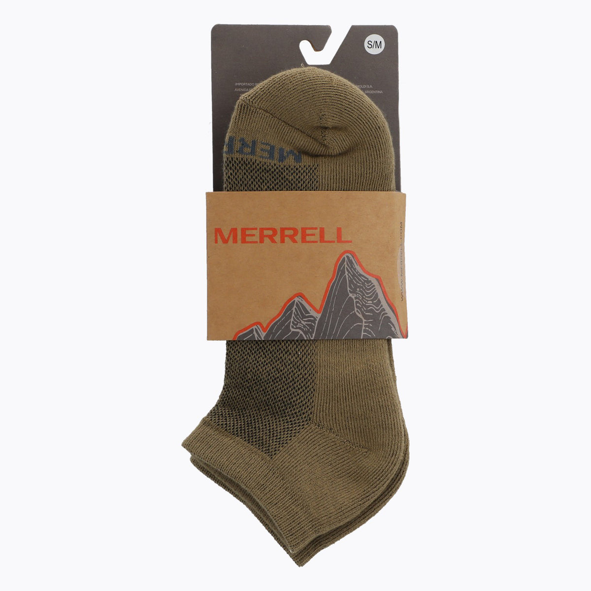 Calcetin Unisex Erlen Technical 1/4 Café Merrell