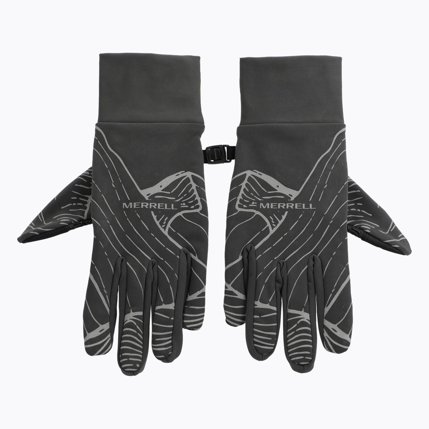 Guantes Unisex Reflective Full Print Gris Merrell