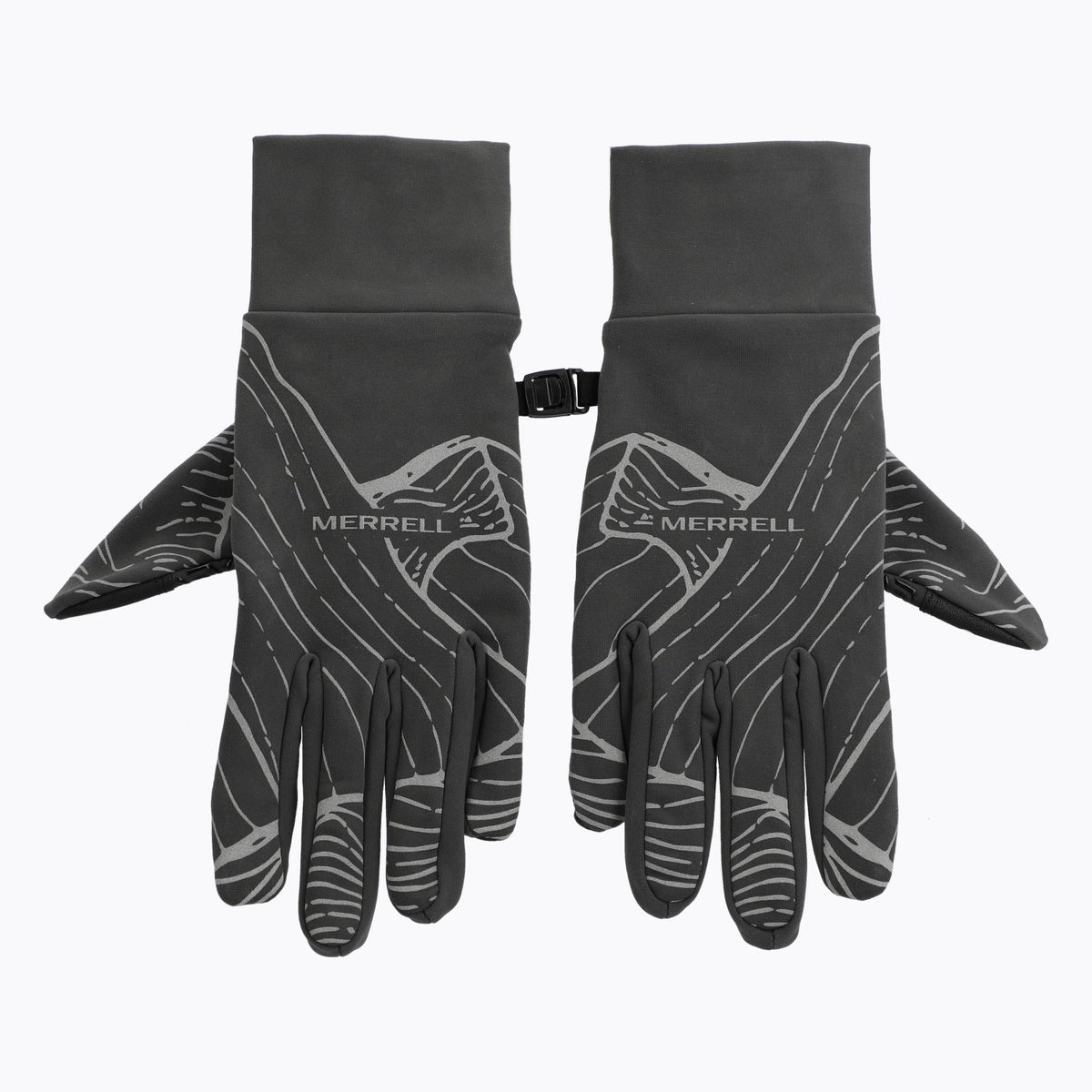 Guantes Unisex Reflective Full Print Gris Merrell