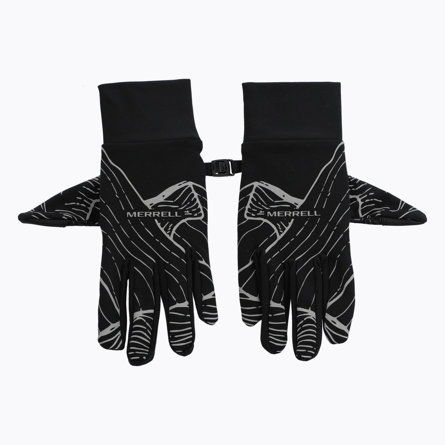 Guantes Unisex Reflective Full Print Negro Merrell