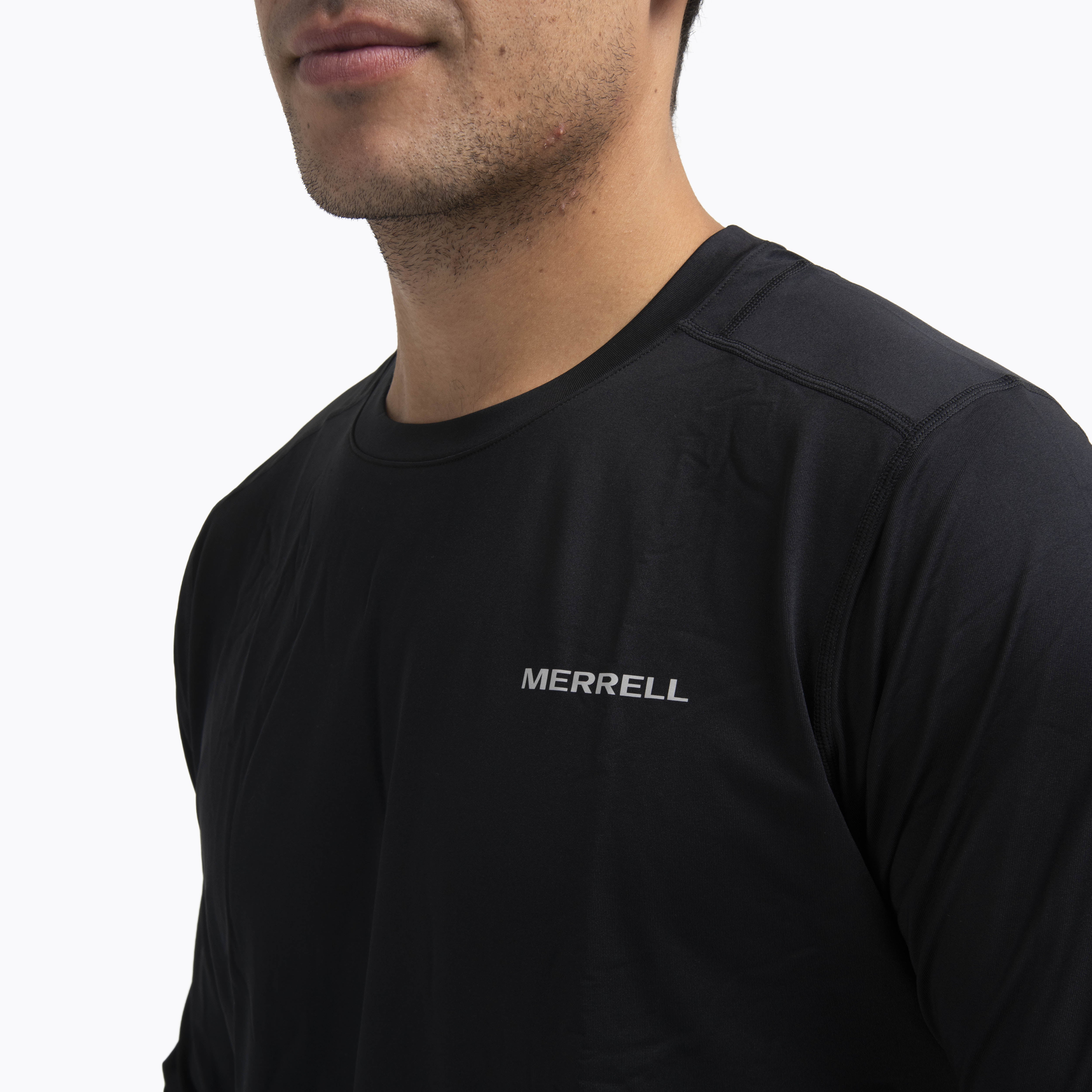 Primera Capa Superior Hombre First Layer Negro Merrell