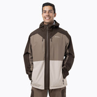 Impermeable Hombre Arkaon Hardshell Multicolor Café Merrell