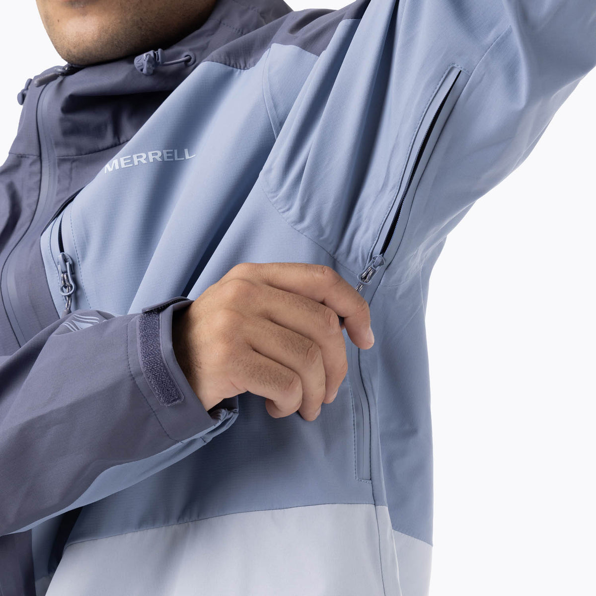 Impermeable Hombre Arkaon Hardshell Celeste Merrell