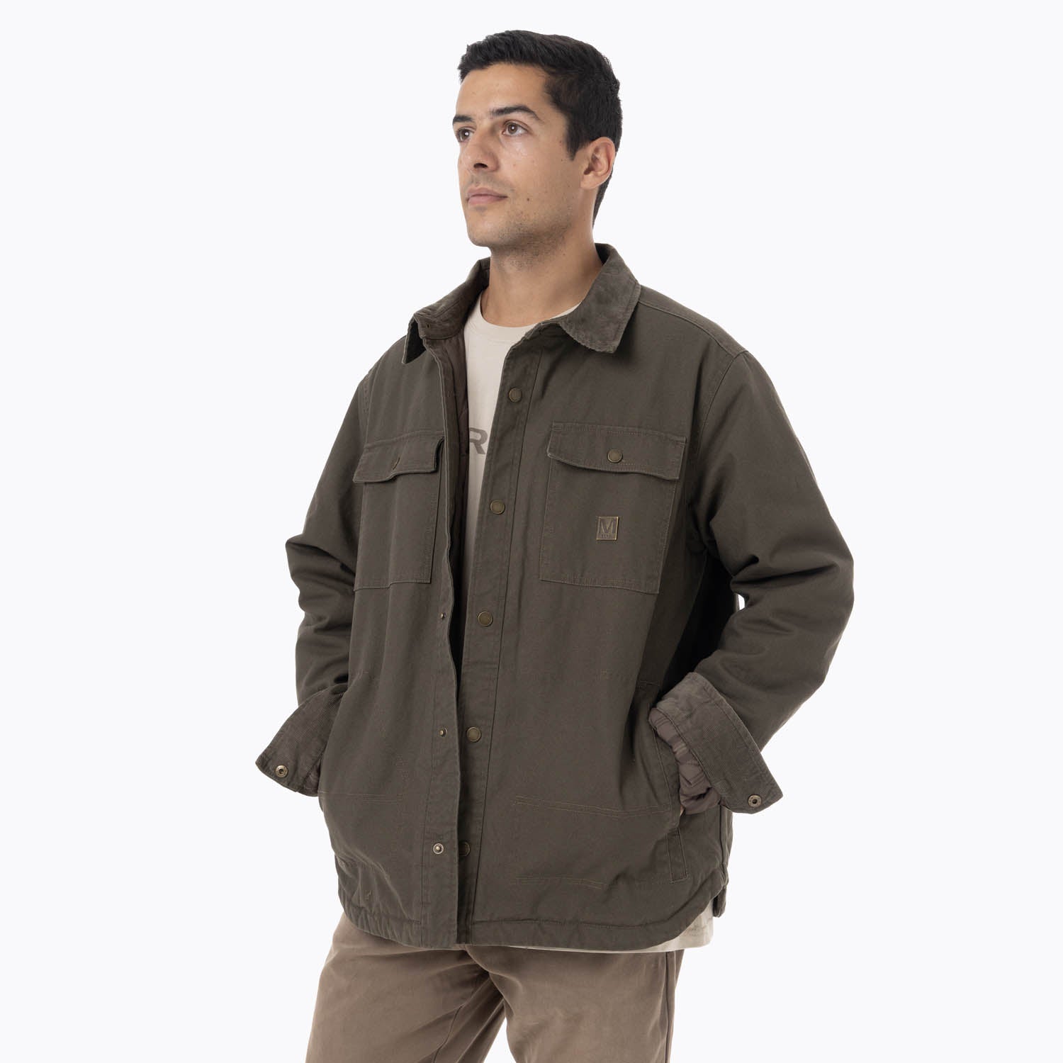 Chaqueta Hombre Charis Padded Verde Merrell