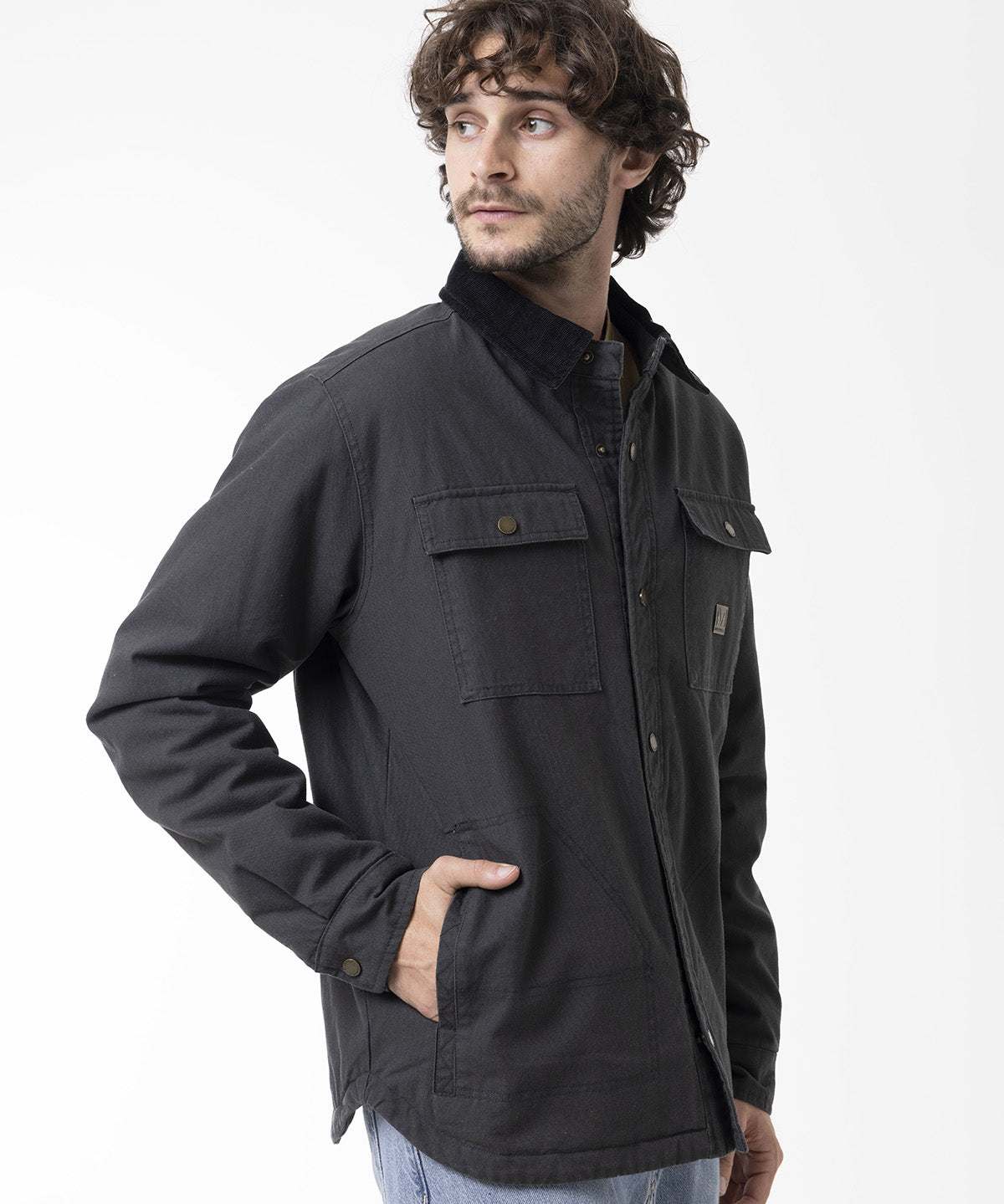 Chaqueta Hombre Charis Padded Gris Oscuro Merrell
