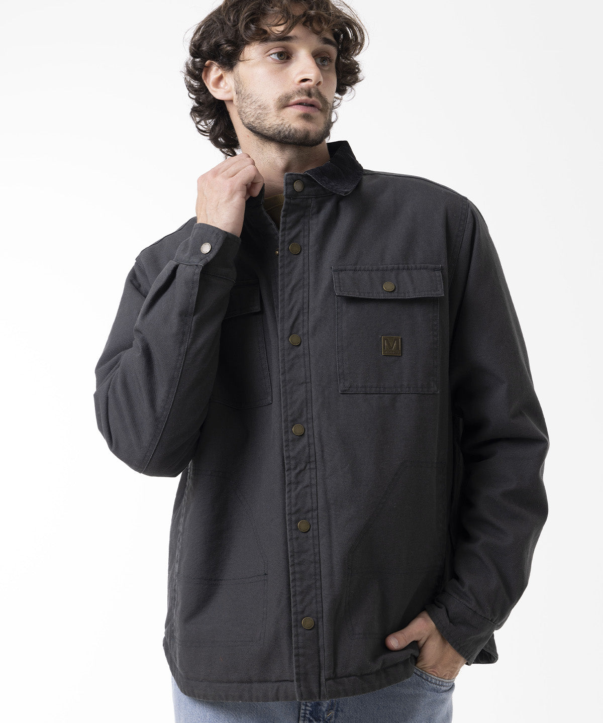 Chaqueta Hombre Charis Padded Gris Oscuro Merrell