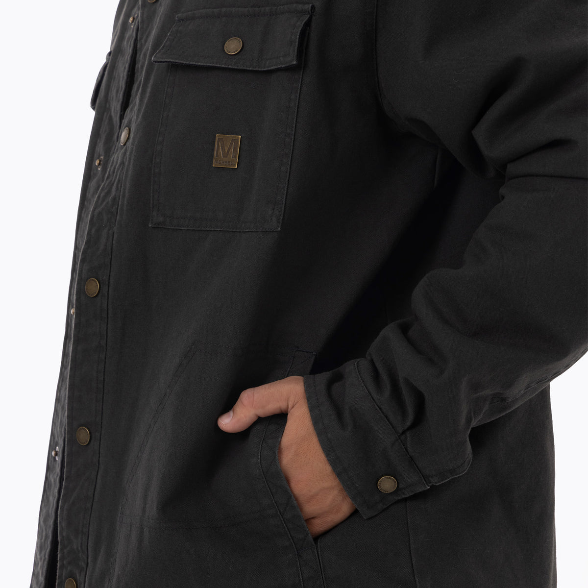 Chaqueta Hombre Charis Padded Gris Oscuro Merrell