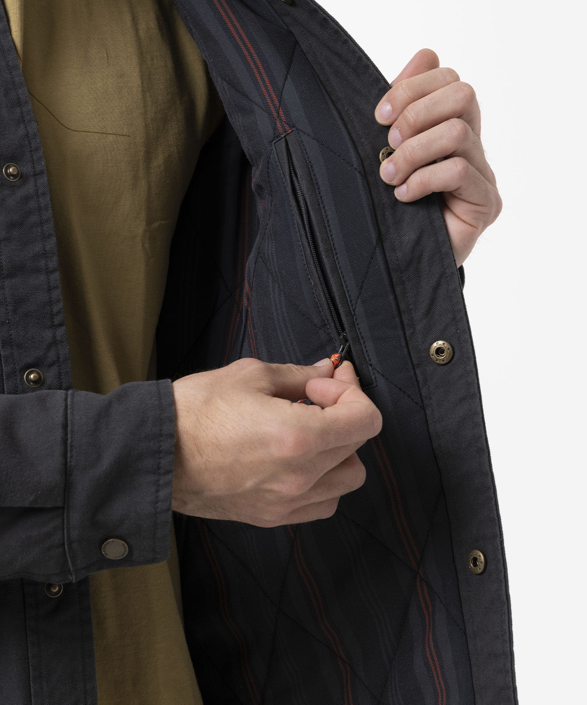 Chaqueta Hombre Charis Padded Gris Oscuro Merrell