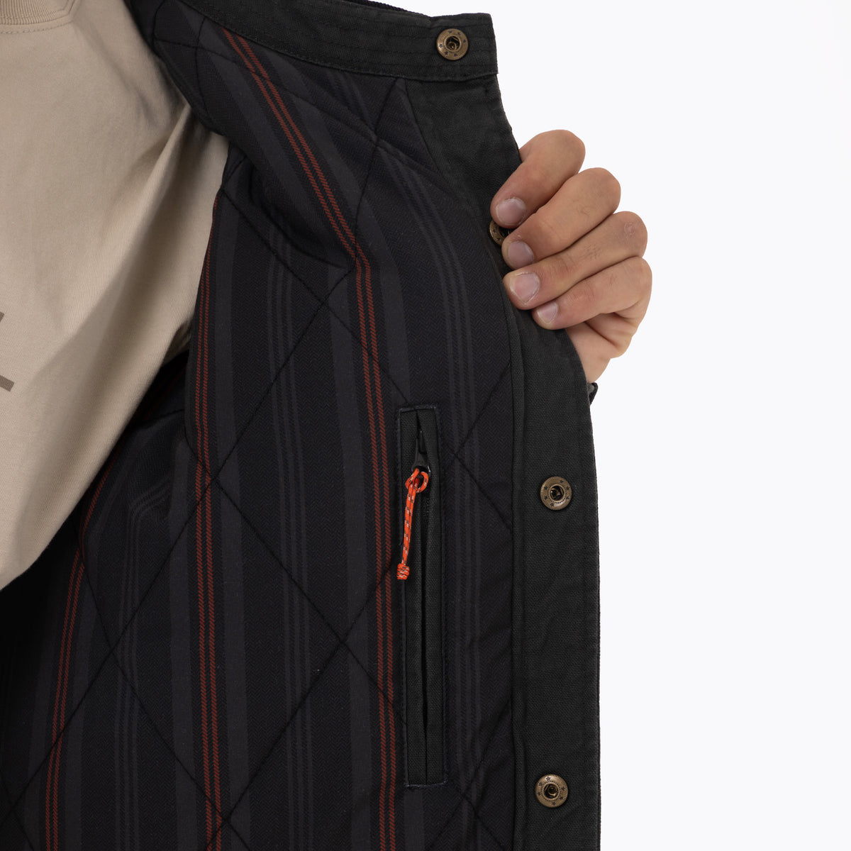 Chaqueta Hombre Charis Padded Gris Oscuro Merrell