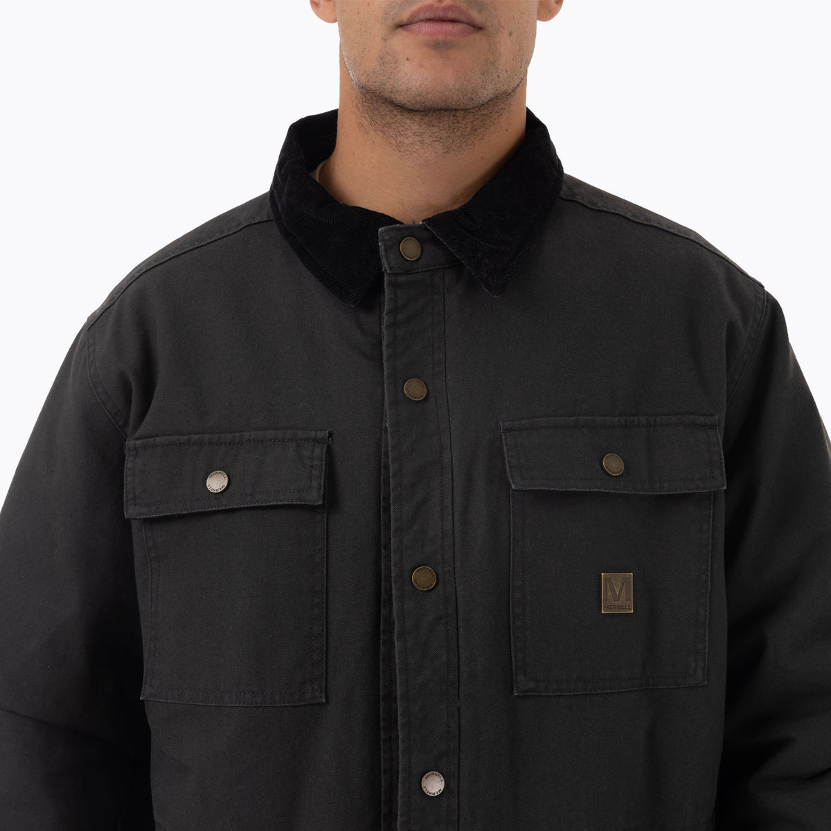 Chaqueta Hombre Charis Padded Gris Oscuro Merrell