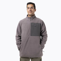 Polar Hombre Deches Snap Microfleece  Gris Oscuro Merrell