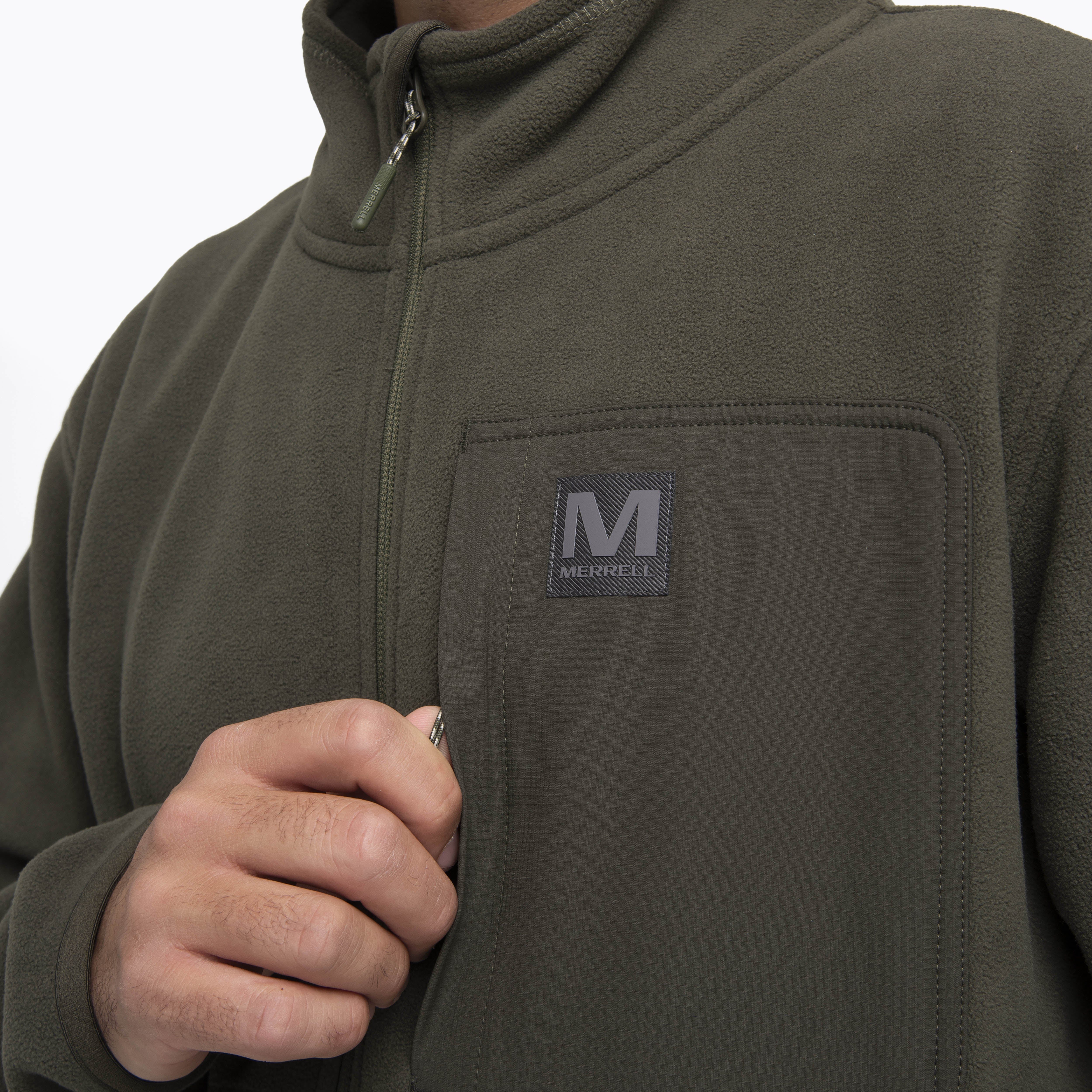 Polar Hombre Tundra Fleece Verde Merrell