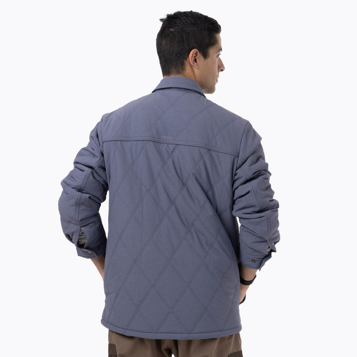 Chaqueta Hombre Halees Full Zipper Azul Merrell