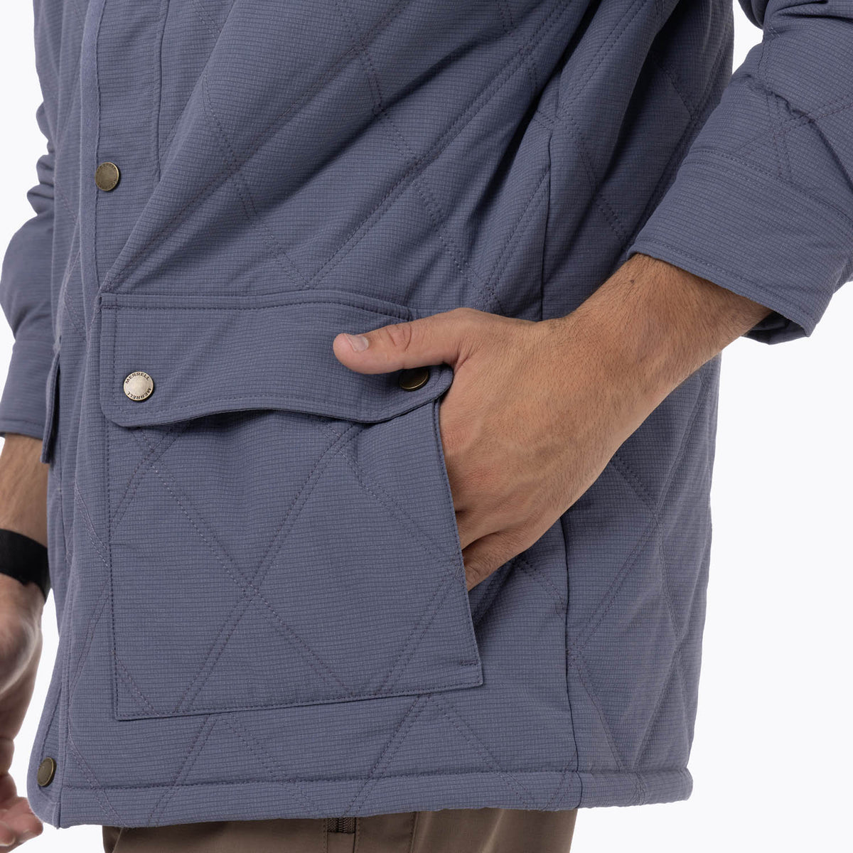 Chaqueta Hombre Halees Full Zipper Azul Merrell