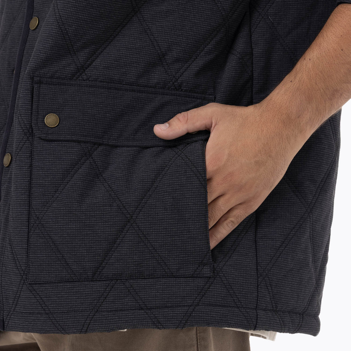 Chaqueta Hombre Halees Full Zipper Negro Merrell