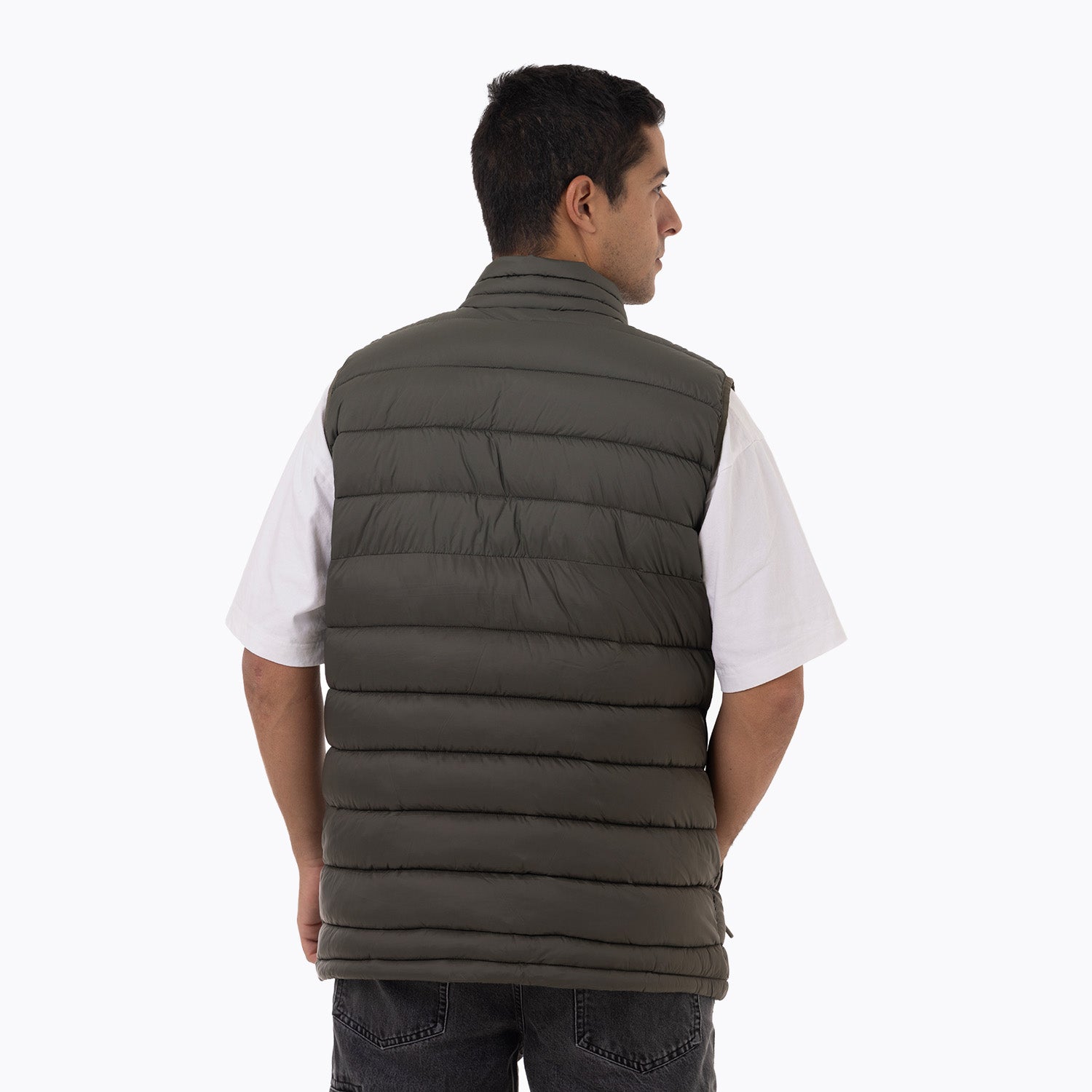 Parka Sin Mangas Hombre Hazeis Verde Merrell