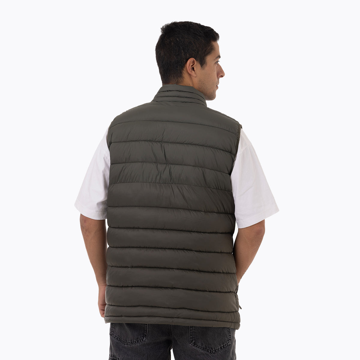 Parka Sin Mangas Hombre Hazeis Verde Merrell