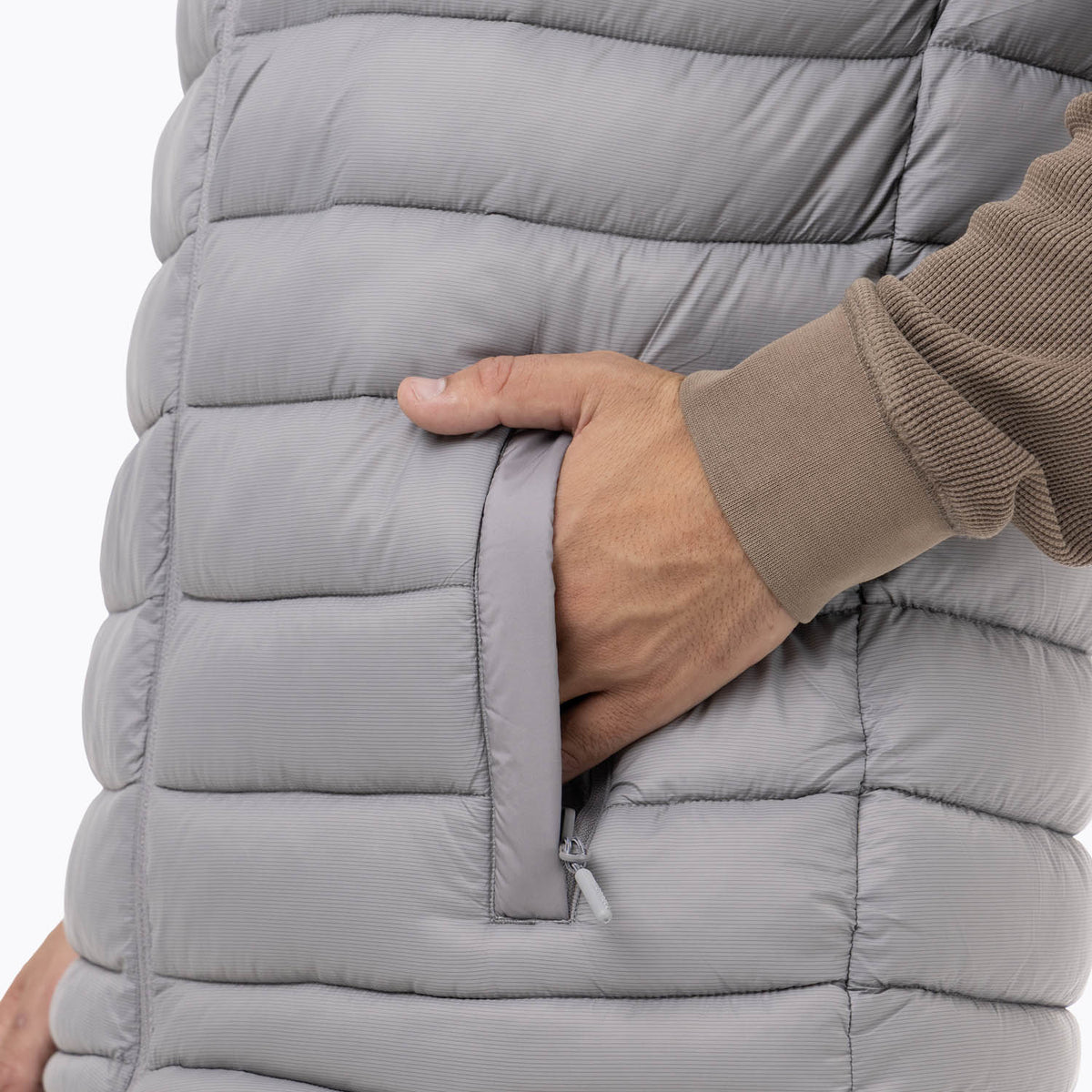 Parka Sin Mangas Hombre Hazeis Gris Merrell