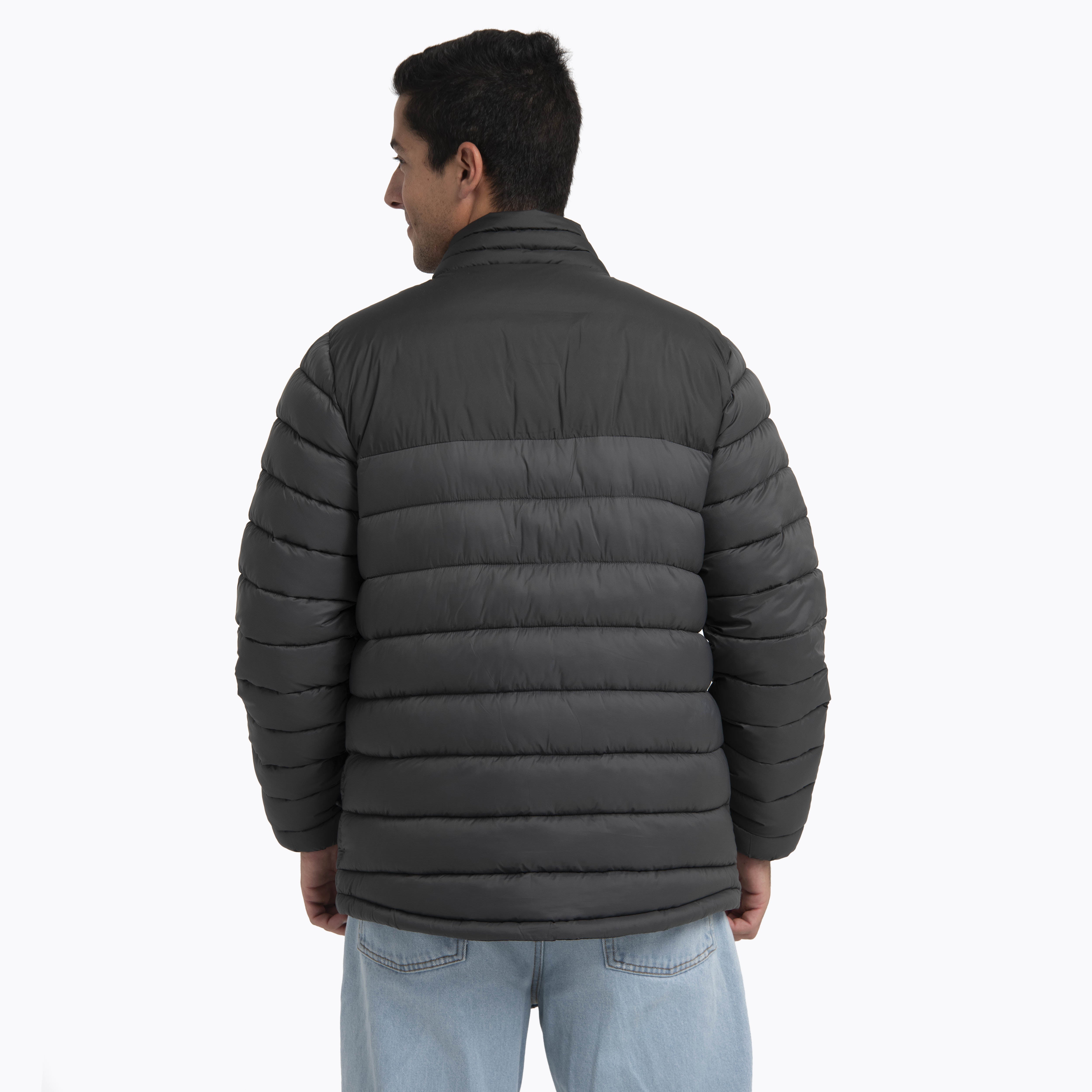 Parka Hombre Full Zipper Gris Oscuro Merrell