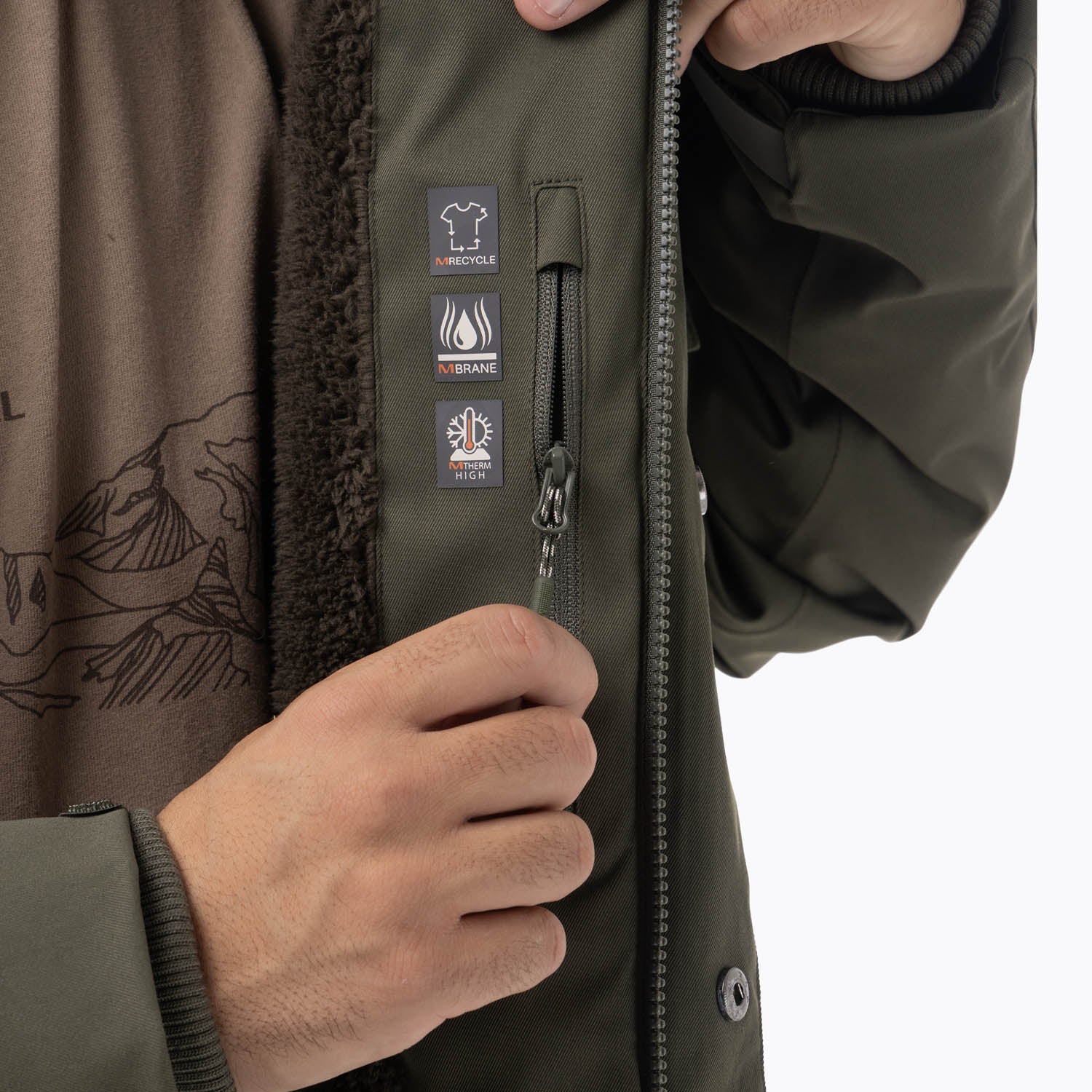 Parka Hombre Tennessee 5K Verde Merrell