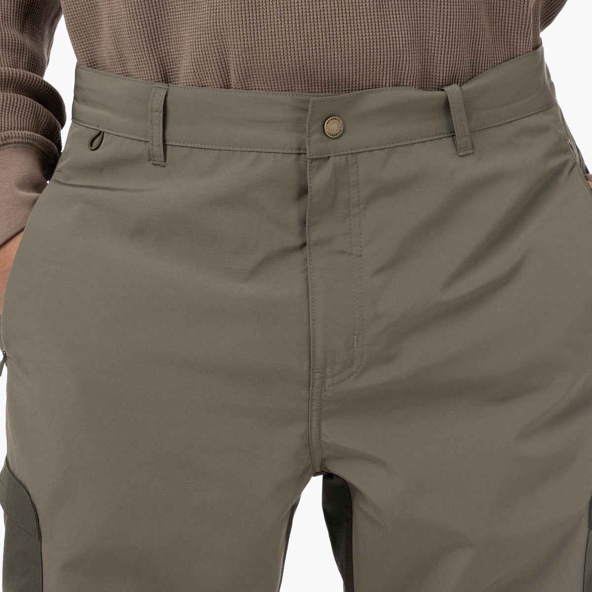 Pantalon Hombre Yoxis Technical With Pre-Shaped Knees Verde Merrell