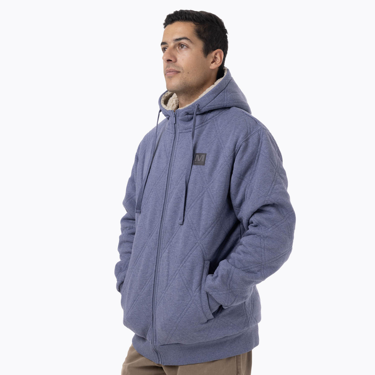 Poleron Hombre Lethaos Azul Merrell