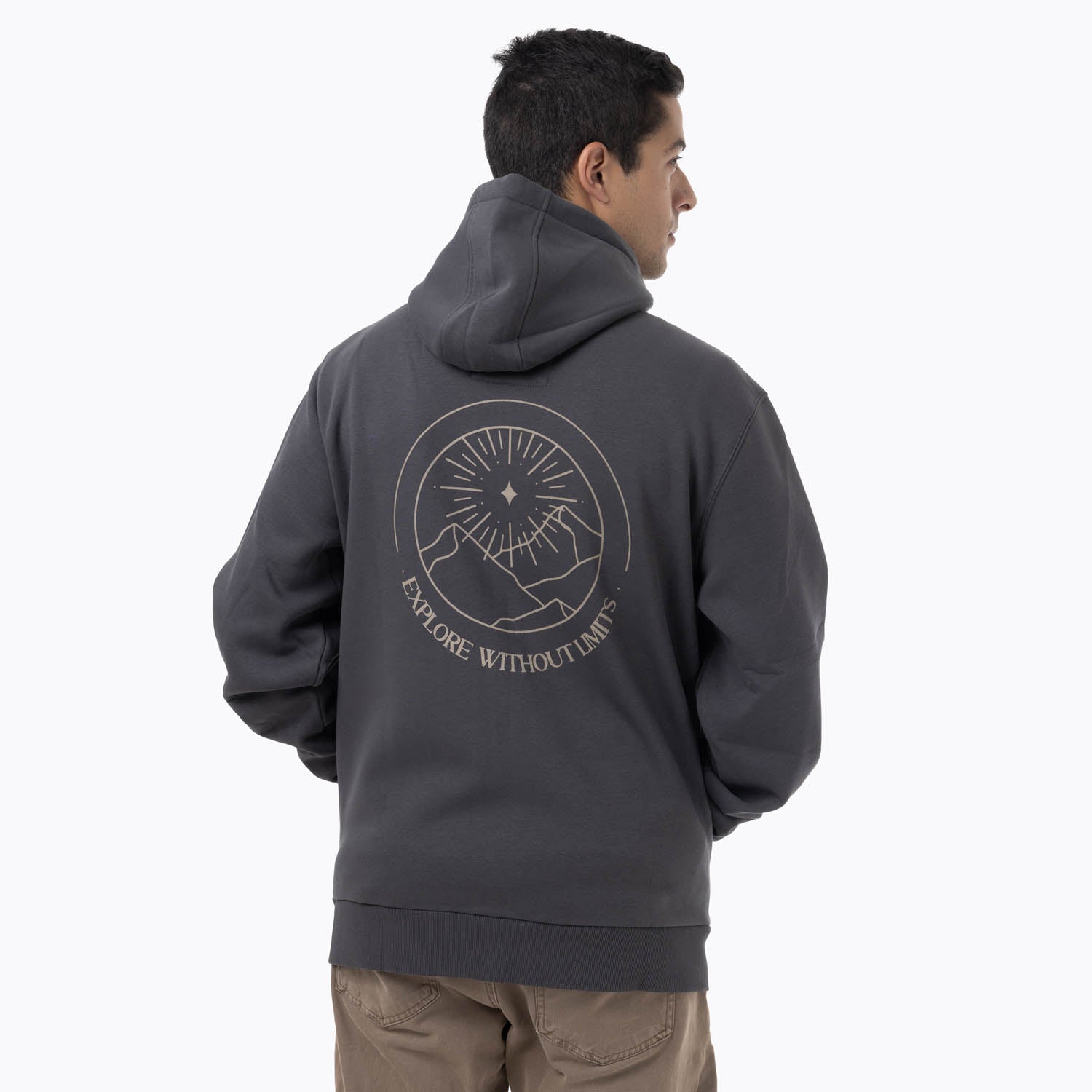 Poleron Hombre Lexyos Gris Oscuro Merrell