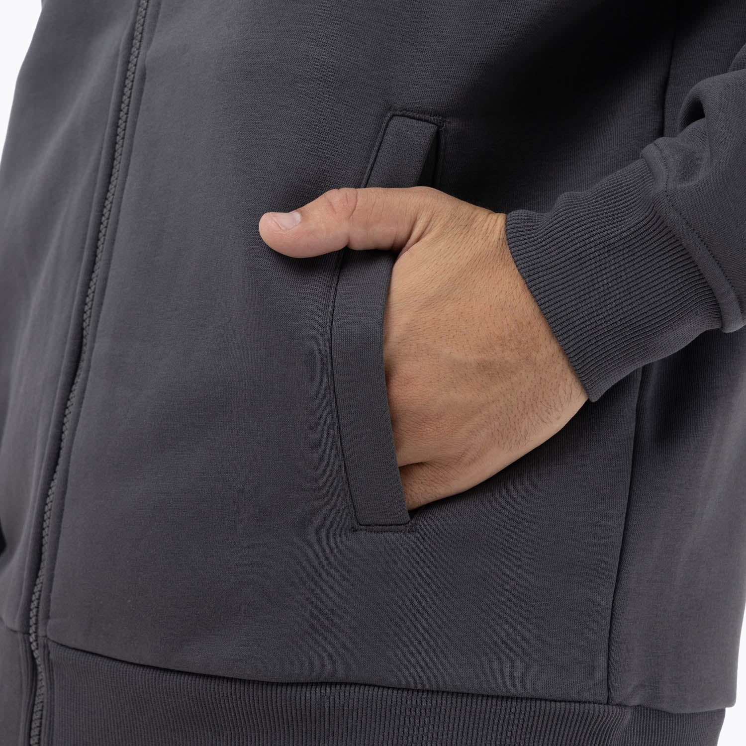 Poleron Hombre Lexyos Gris Oscuro Merrell