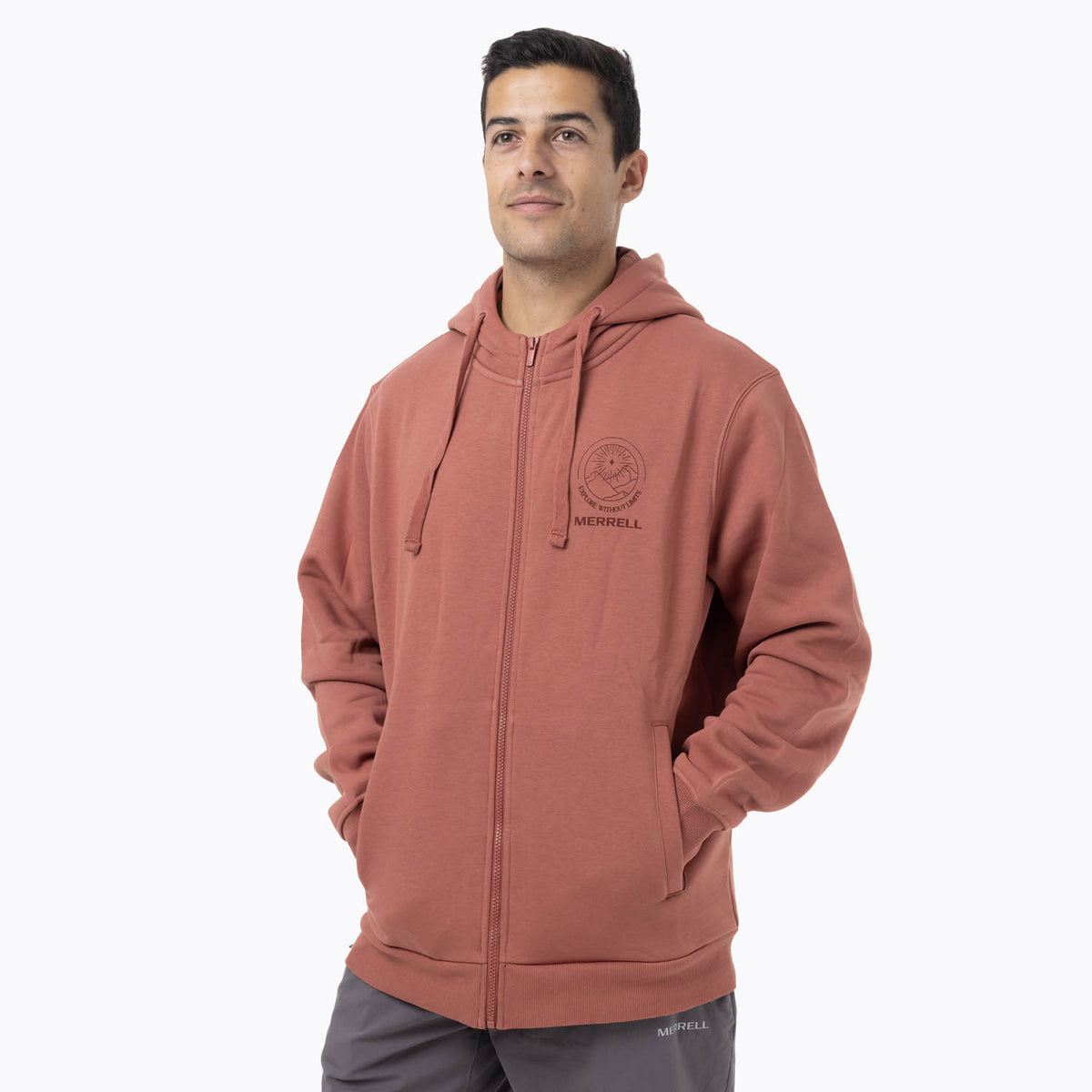 Poleron Hombre Lexyos Rojo Merrell