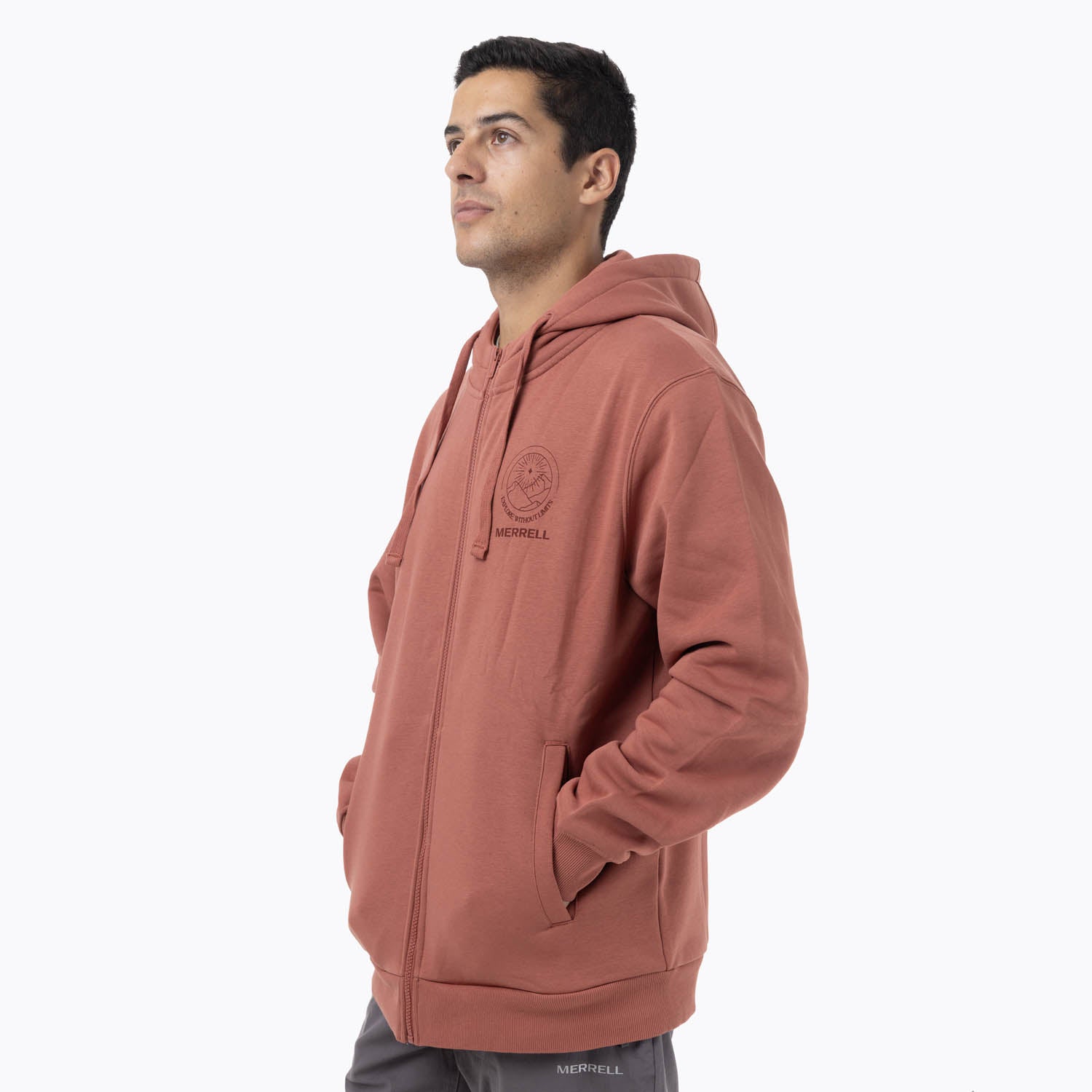 Poleron Hombre Lexyos Rojo Merrell