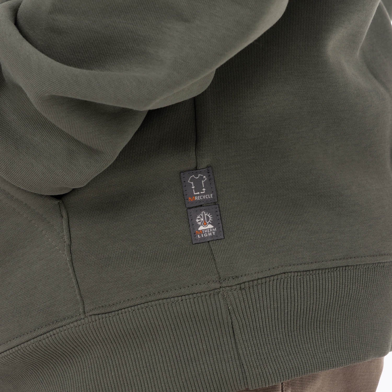 Poleron Hombre Logo Hoodie Verde Merrell