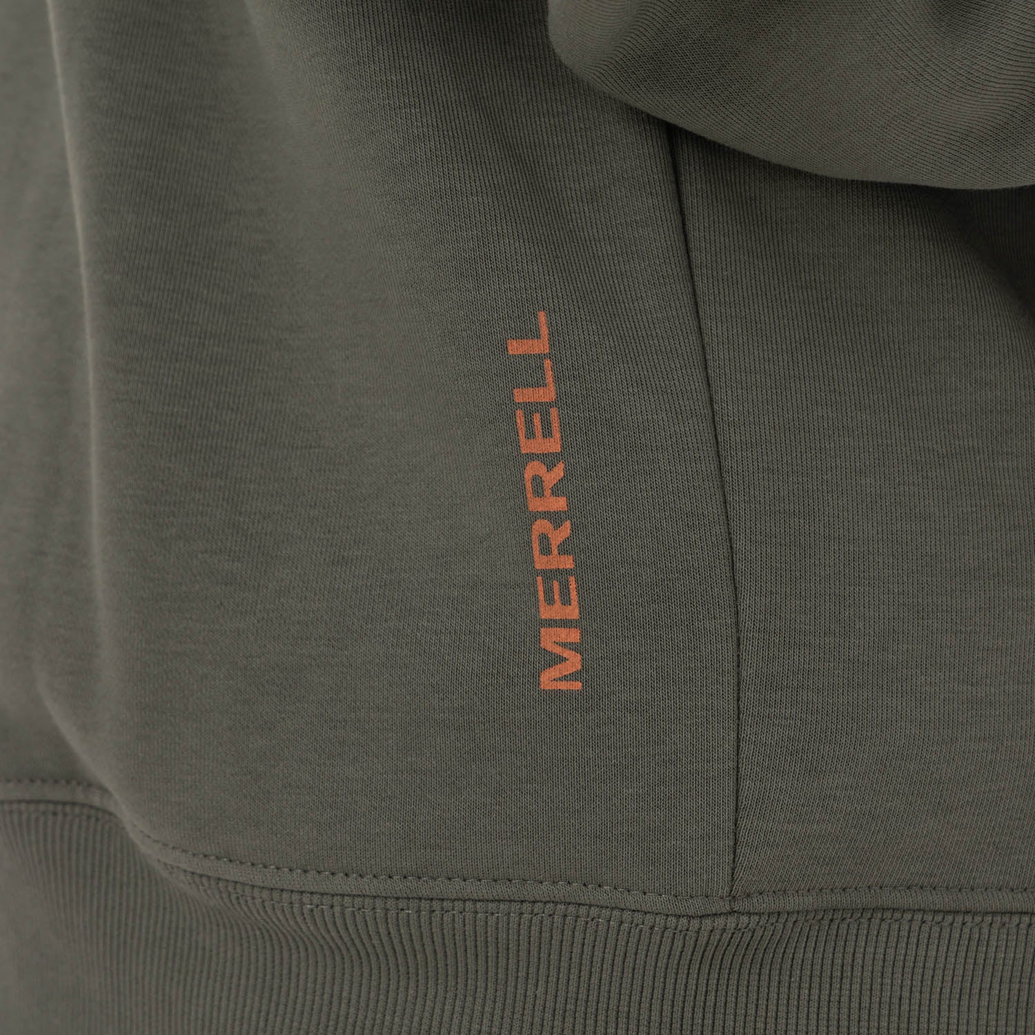 Poleron Hombre Logo Hoodie Verde Merrell