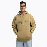 Poleron Hombre Logo Hoodie Mostaza Merrell