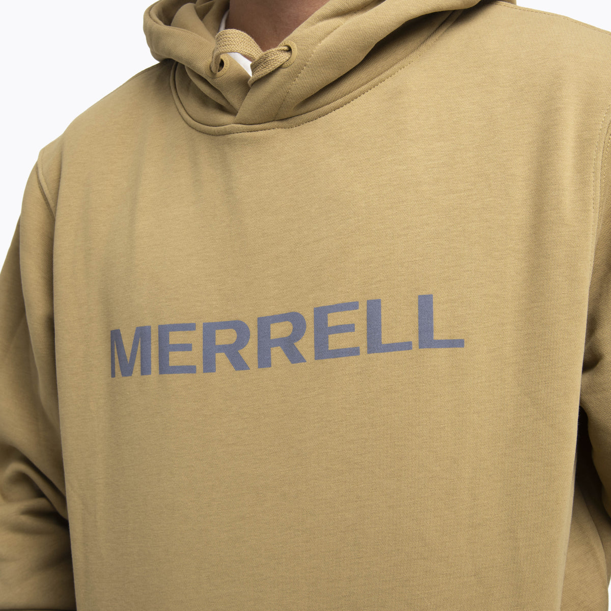 Poleron Hombre Logo Hoodie Mostaza Merrell