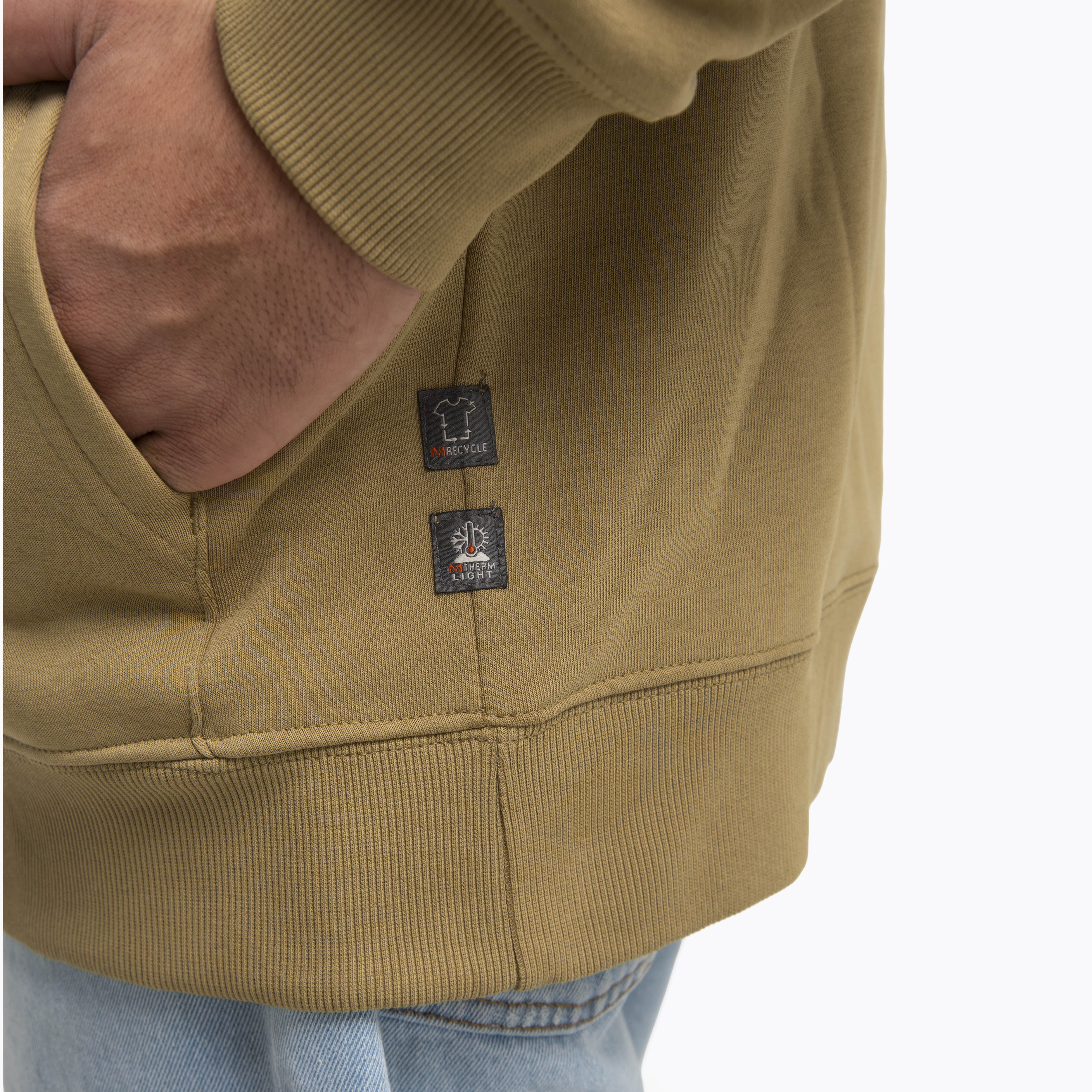 Poleron Hombre Logo Hoodie Mostaza Merrell