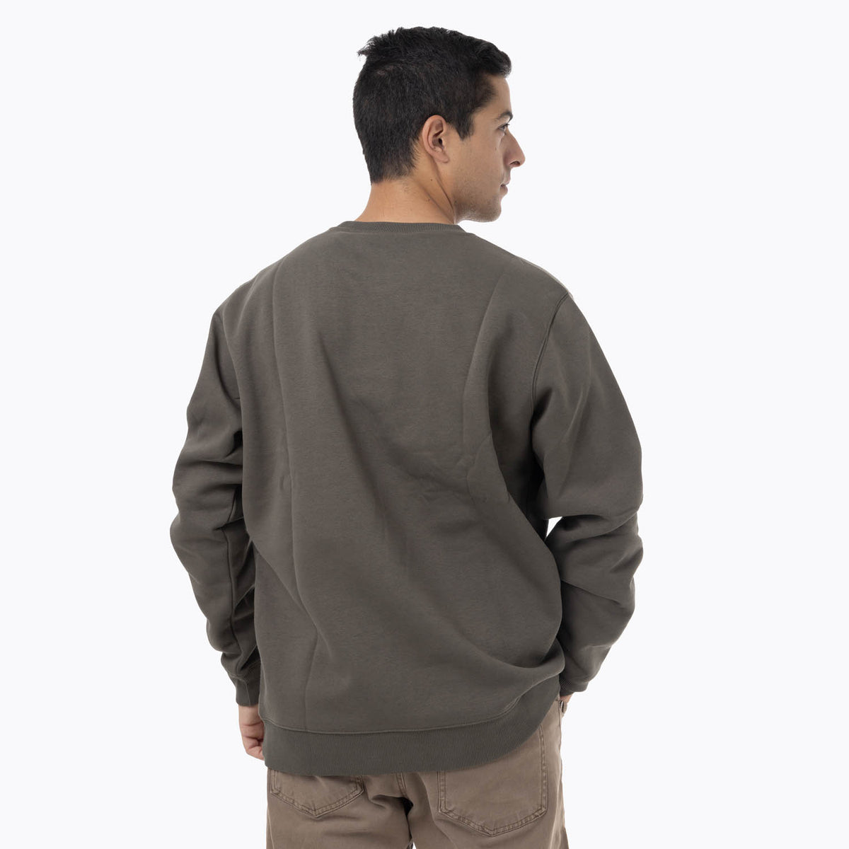 Poleron Hombre Heritage Crew Verde Merrell