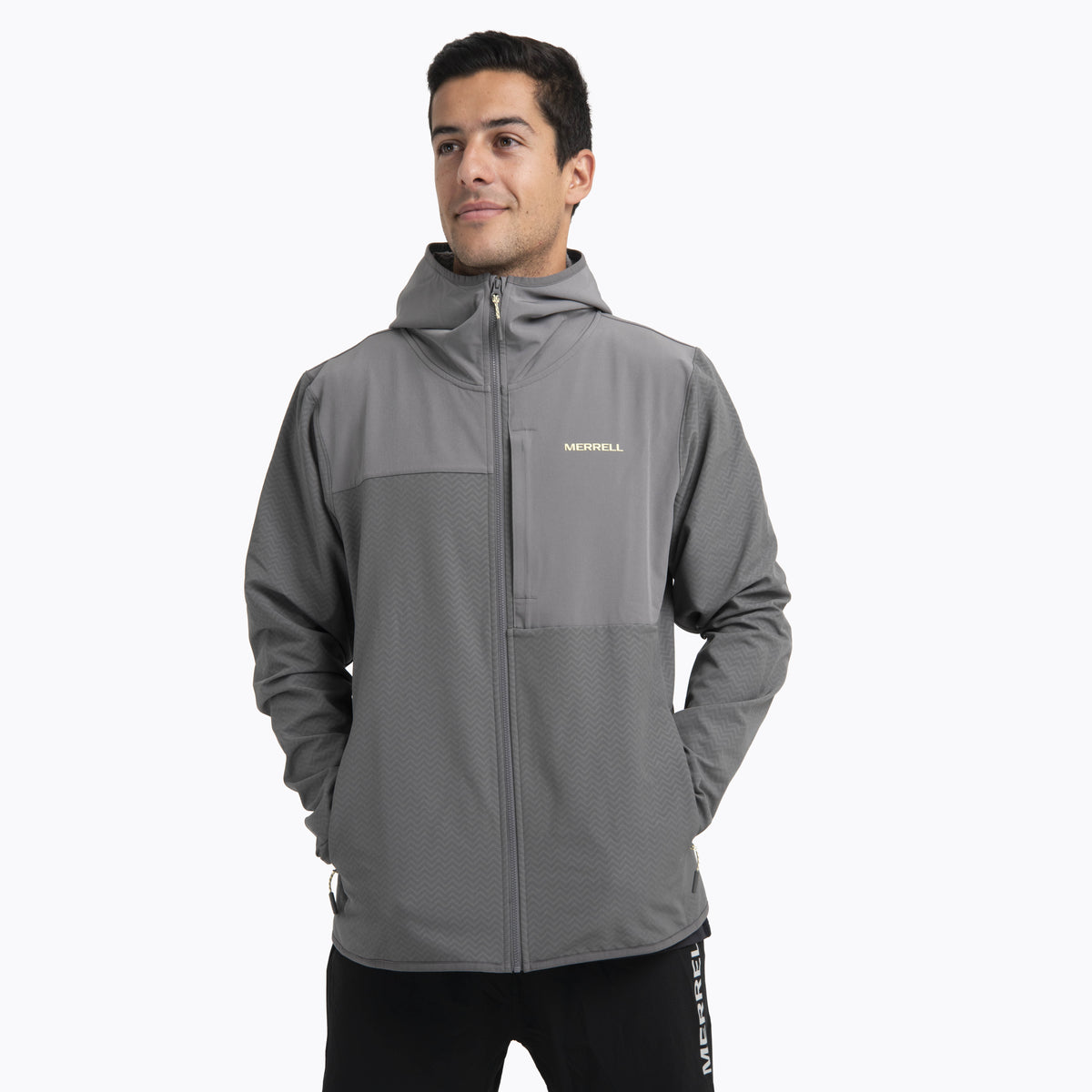 Polar Hombre Mezeis Softshell Gris Merrell