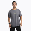 Polera Manga Corta Hombre Light Weight Trail Gris Oscuro Merrell