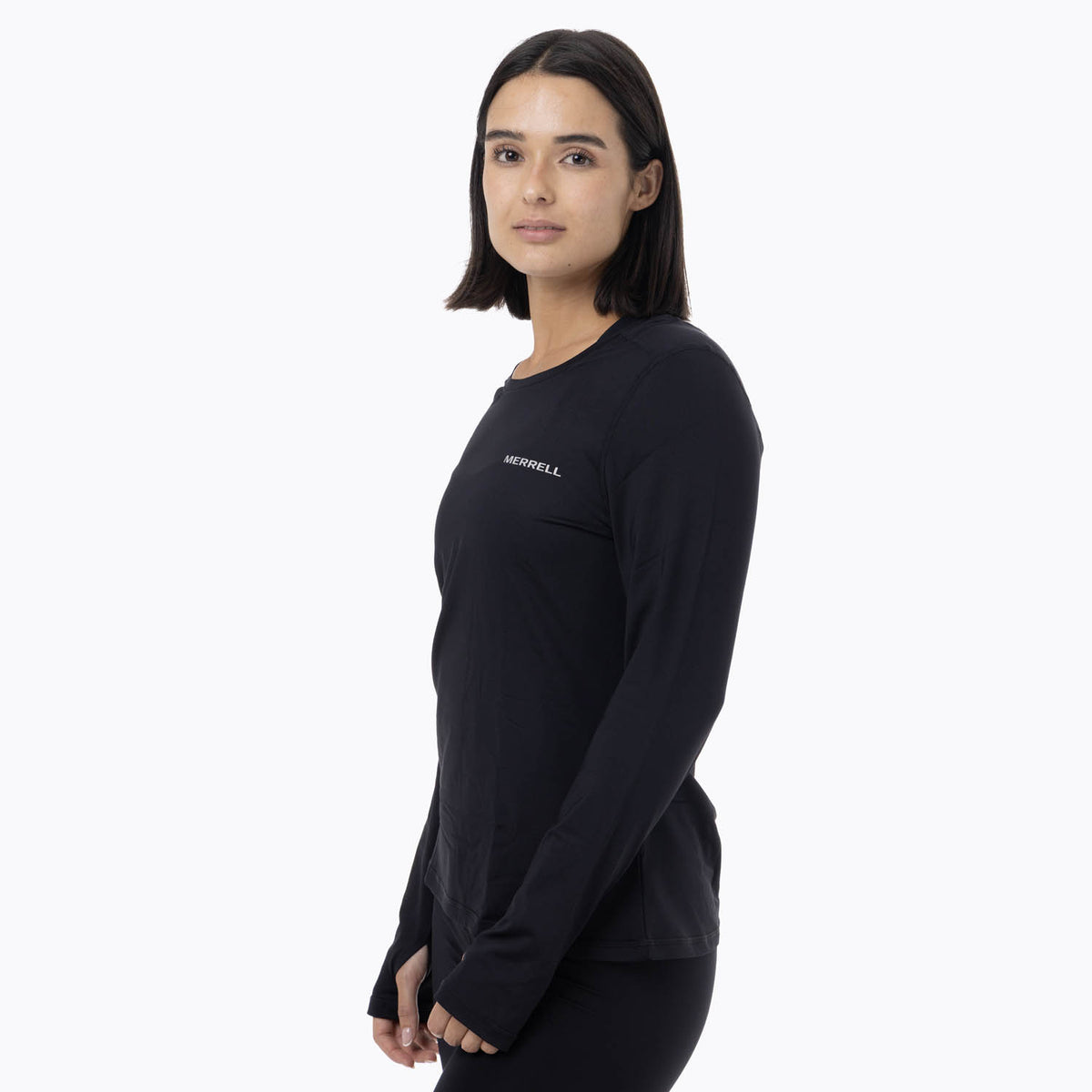 Primera Capa Superior Mujer First Layer Negro Merrell