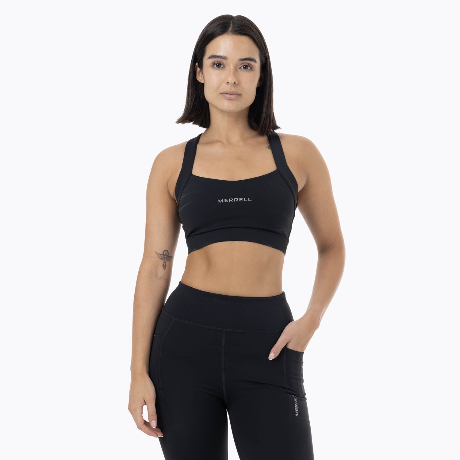 Peto Mujer Sport Bra Negro Merrell