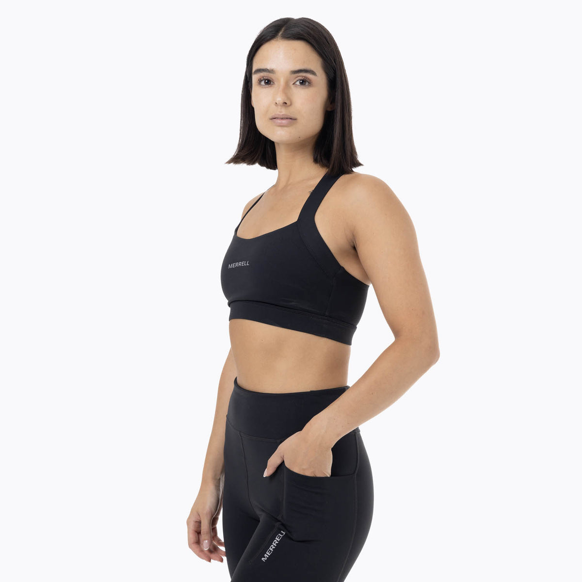 Peto Mujer Sport Bra Negro Merrell