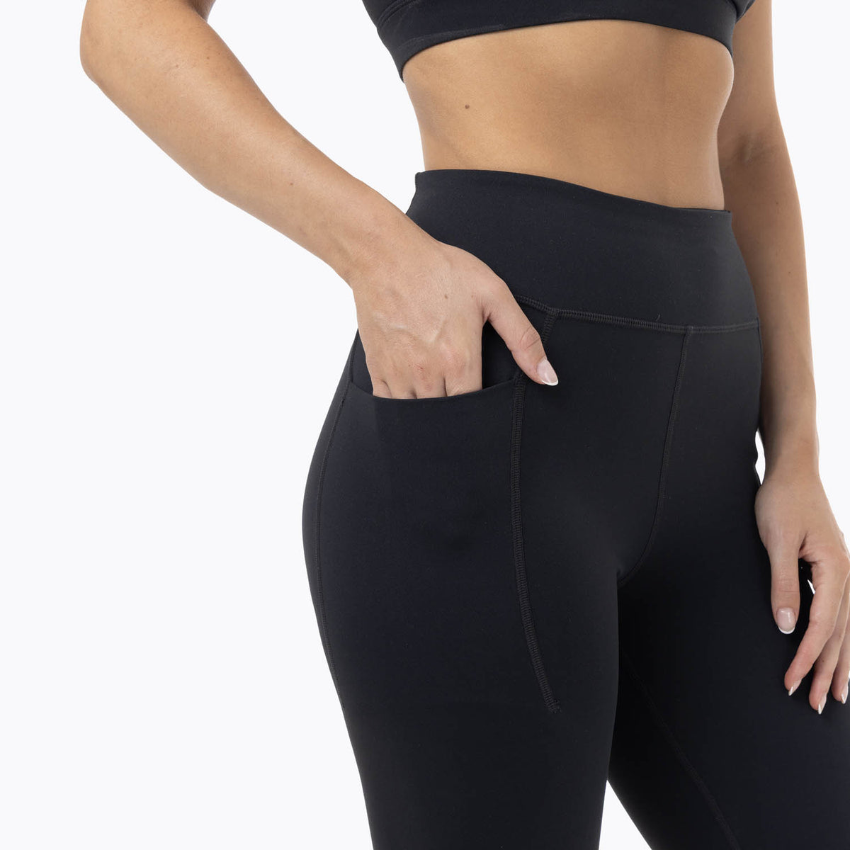 Calza Mujer Ankle Fit Legging Negro Merrell