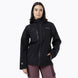 Impermeable Mujer Full Zipper Hardshell Negro Merrell