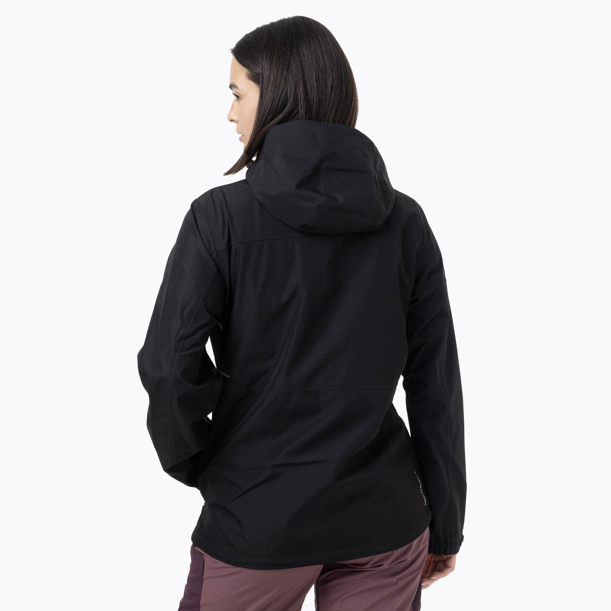 Impermeable Mujer Full Zipper Hardshell Negro Merrell