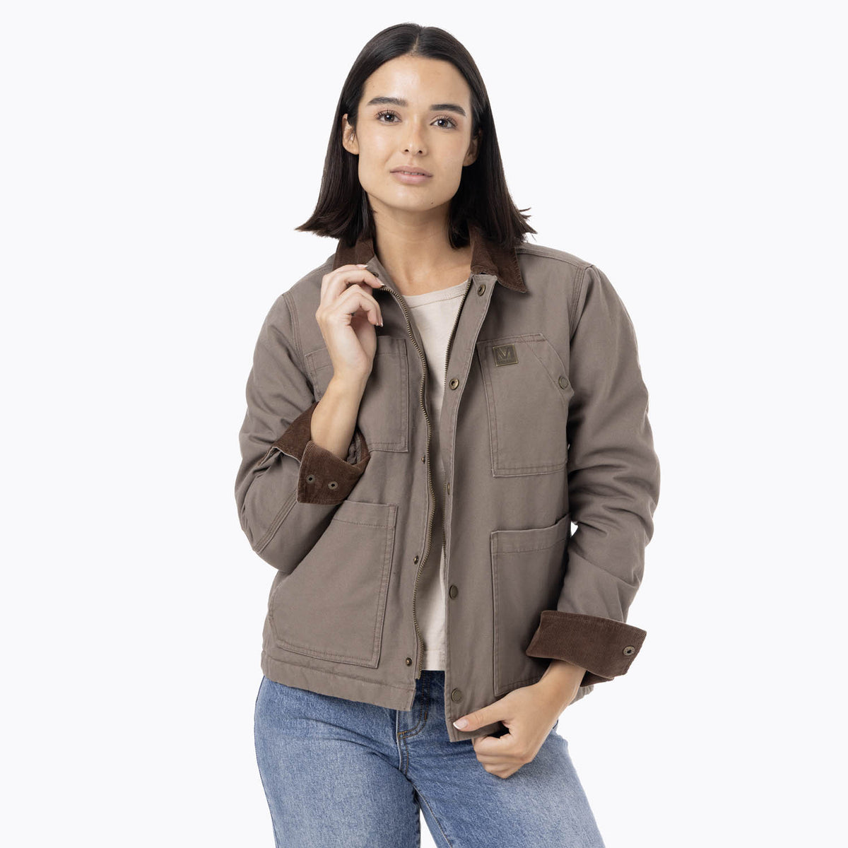 Chaqueta Mujer Lightly Padded Café Merrell