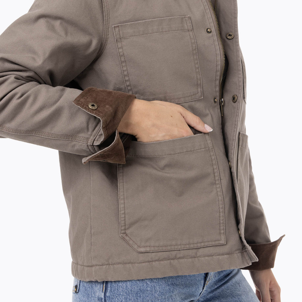 Chaqueta Mujer Lightly Padded Café Merrell