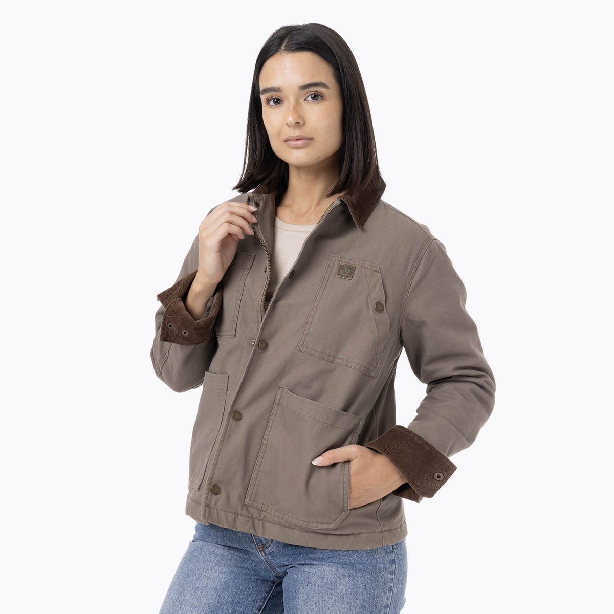 Chaqueta Mujer Lightly Padded Café Merrell